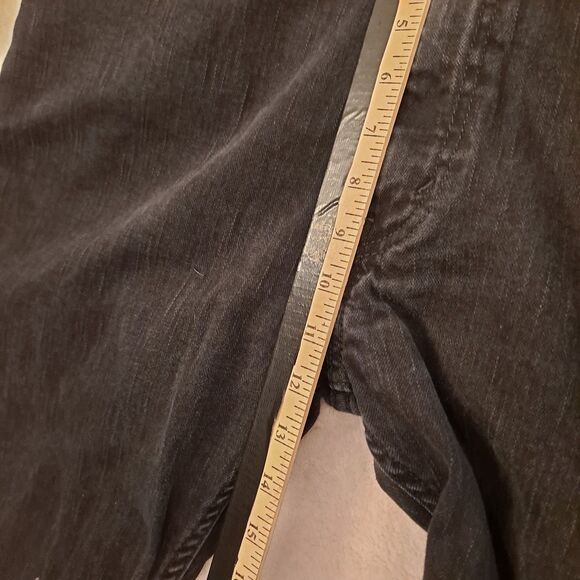 Levis 559 Jeans Mens 40 X 32 (40 X 30) Relaxed Straight Leg Black - Picture 9 of 10